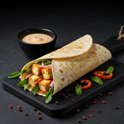Paneer Salad Wrap